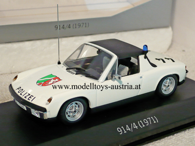 Porsche 356 911 914 993 POLIZEI SET 1:43