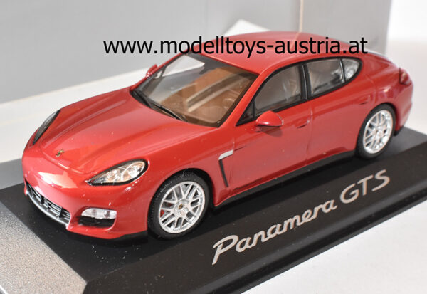 Porsche Panamera GTS 2009 rot 1:43