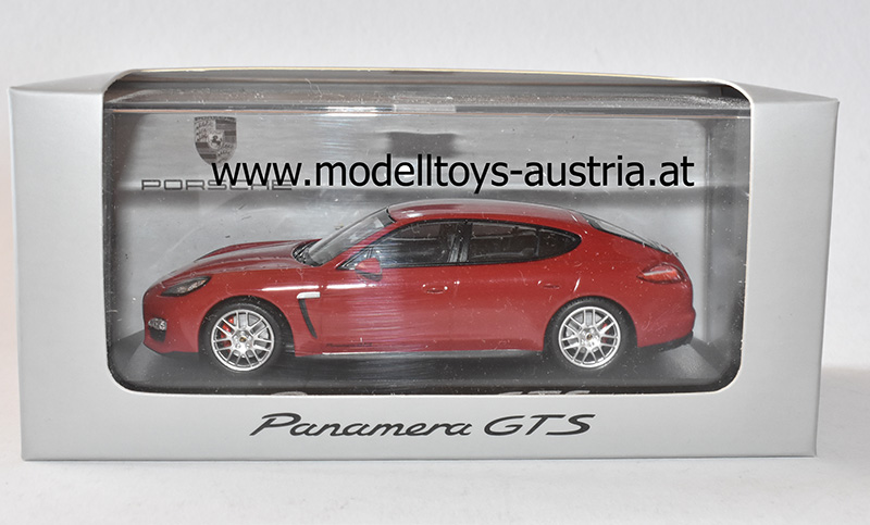 Porsche Panamera GTS 2009 rot 1:43