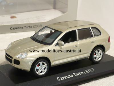 Porsche Cayenne Turbo 2002 Champagne metallic 1:43