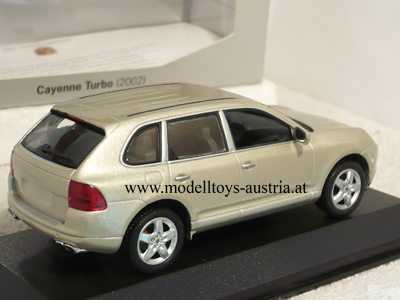 Porsche Cayenne Turbo 2002 Champagne metallic 1:43