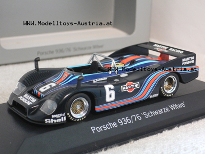 Porsche 936/76 schwarze Witwe #6 1:43 Sondermodell