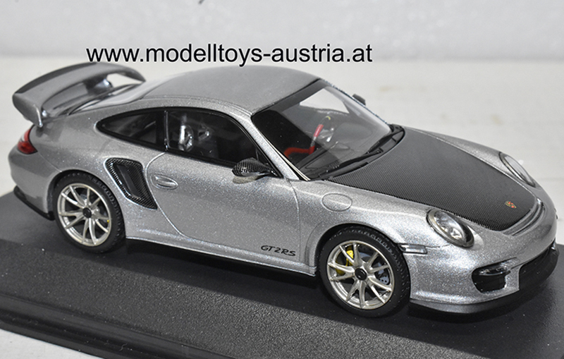 Porsche 911 997 Coupe GT2 RS silber metallik / carbon 1:43