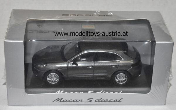Porsche Macan S Diesel SUV 2013 grau metallik 1:43