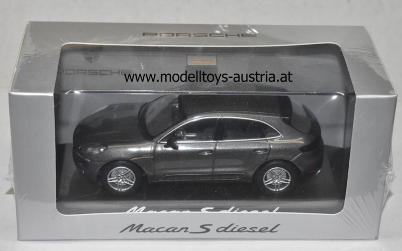 Porsche Macan S Diesel SUV 2013 grau metallik 1:43