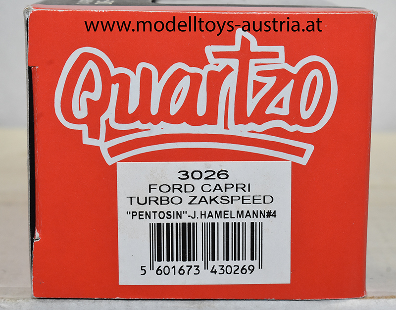 Ford Capri Turbo Gr.5 PENTOSIN Hamelmann 1:43