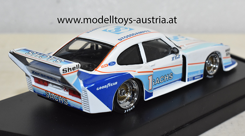 Ford Capri Turbo Gr.5 1979 DRM Harald ERTL Sachs 1:43 Quartzo