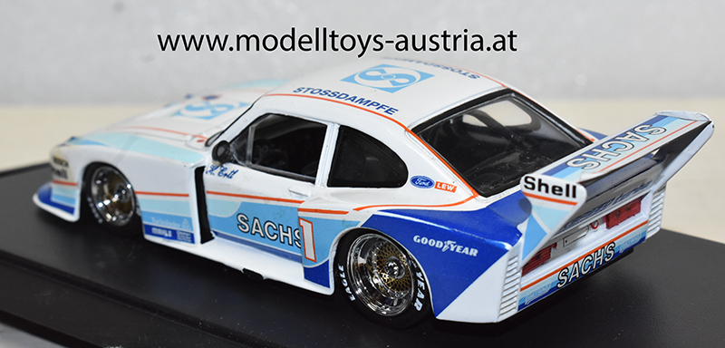 Ford Capri Turbo Gr.5 1979 DRM Harald ERTL Sachs 1:43 Quartzo