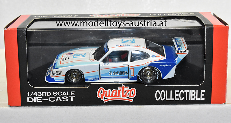 Ford Capri Turbo Gr.5 1979 DRM Harald ERTL Sachs 1:43 Quartzo