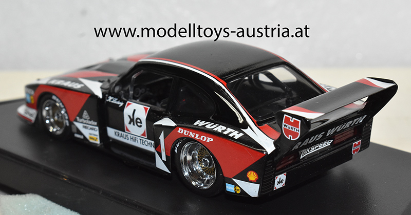 Ford Capri Turbo Gr.5 1980 DRM Kraus HiFi Klaus LUDWIG 1:43 Quartzo