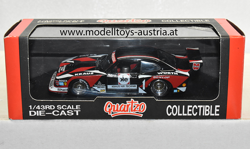 Ford Capri Turbo Gr.5 1980 DRM Kraus HiFi Klaus LUDWIG 1:43 Quartzo