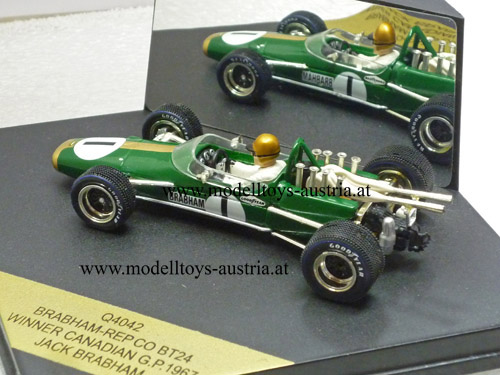 Brabham BT24 Repco 1967 Kanada GP Sieger Sir Jack BRABHAM 1:43