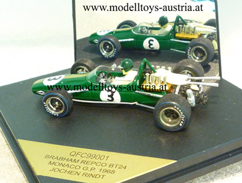 Brabham BT24 Repco 1968 Monaco GP Jochen RINDT 1:43