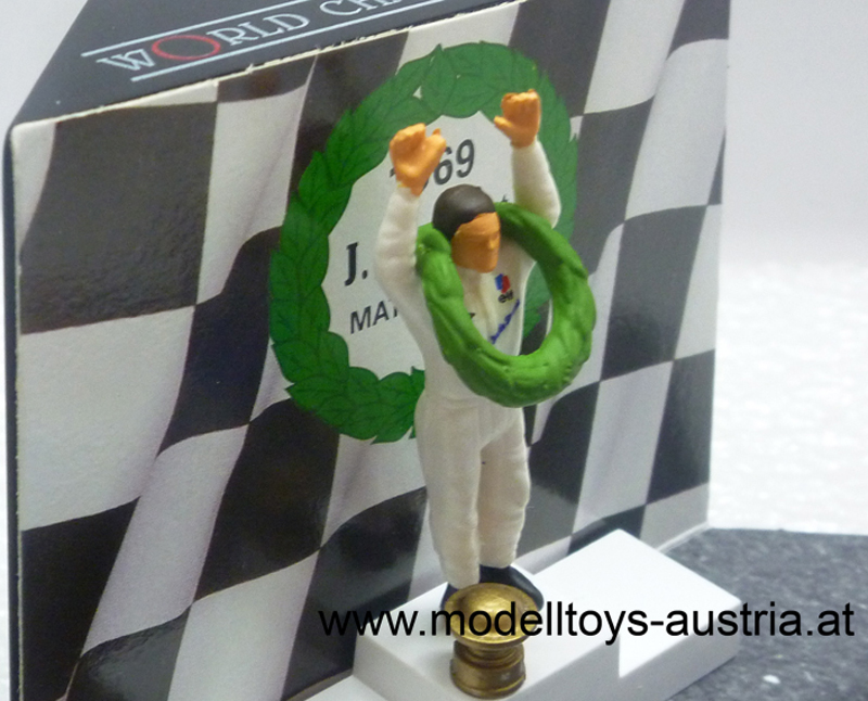 Matra MS80 Ford 1969 WELTMEISTER Jackie STEWART 1:43 DIORAMA