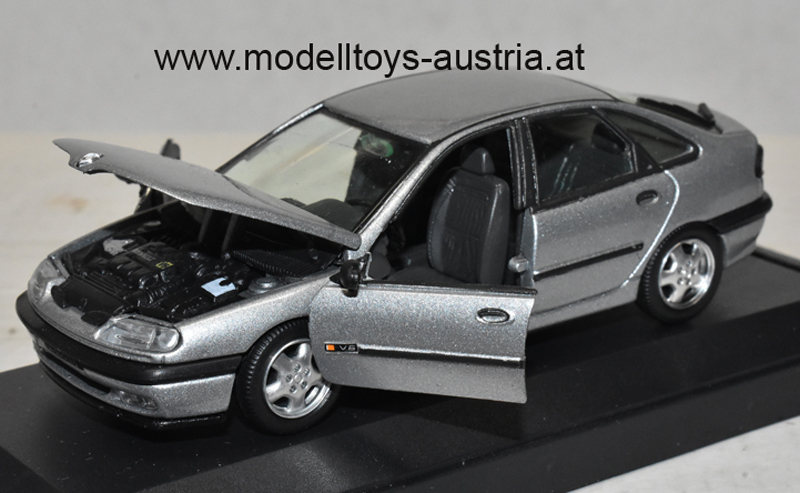 Renault Laguna V6 TXE 1994 metallik silber 1:43