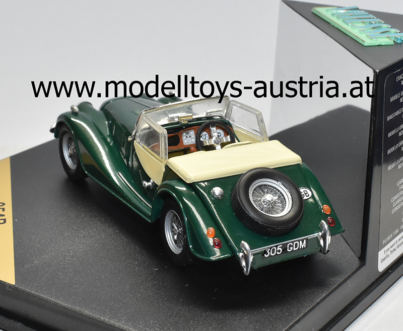 Morgan 4/4 Serie II 1956 British Racing grün 1:43
