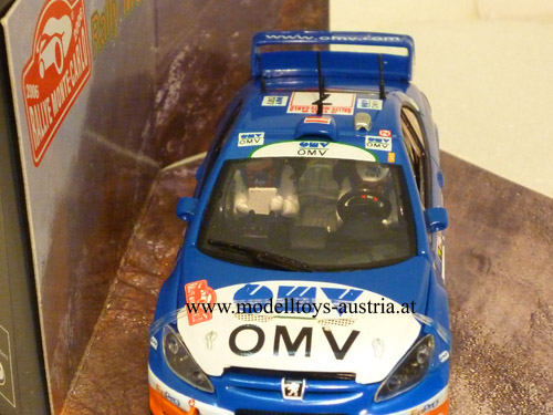 Peugeot 307 WRC 2006 Rally Monte Carlo STOHL / MINOR 1:43 Vitesse