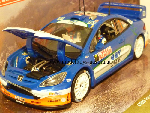 Peugeot 307 WRC 2006 Rally Monte Carlo STOHL / MINOR 1:43 Vitesse