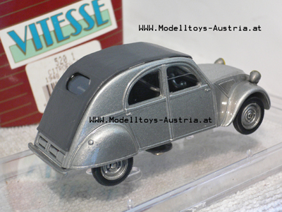 Citroen 2CV 2 CV 1948 silber metallik 1:43