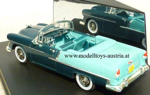Chevrolet Bel Air Cabrio 1955 grün metallik / grün 1:43