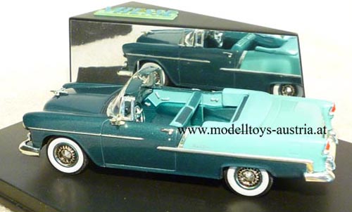 Chevrolet Bel Air Cabrio 1955 grün metallik / grün 1:43