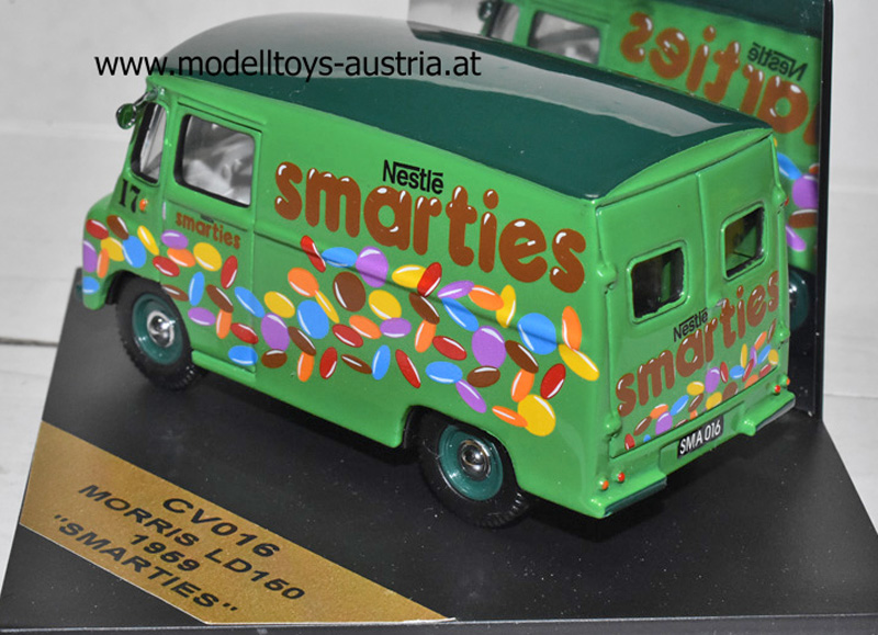 Morris LD 150 Van Kastenwagen SMARTIES 1:43