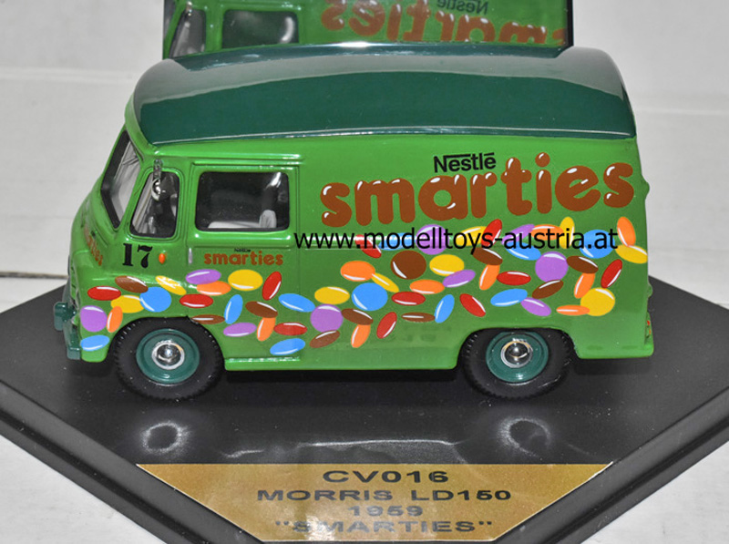 Morris LD 150 Van Kastenwagen SMARTIES 1:43