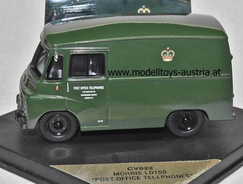 Morris LD 150 Van Kastenwagen POST OFFICE TELEPHONES 1:43