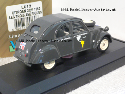 Citroen 2CV 2 CV Rally Les Trois America 1953 1:43