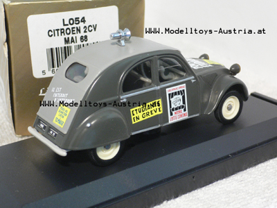 Citroen 2CV 2 CV 1968 MAI 68 1:43