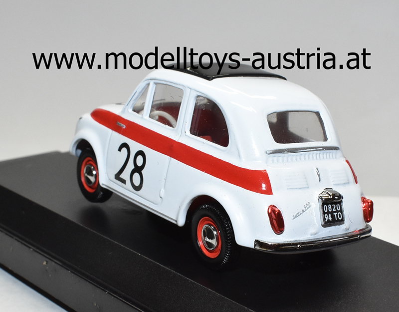 Fiat 500 Sport 12 Stunden von HOCKENHEIM 1958 1:43 LIMITIERT