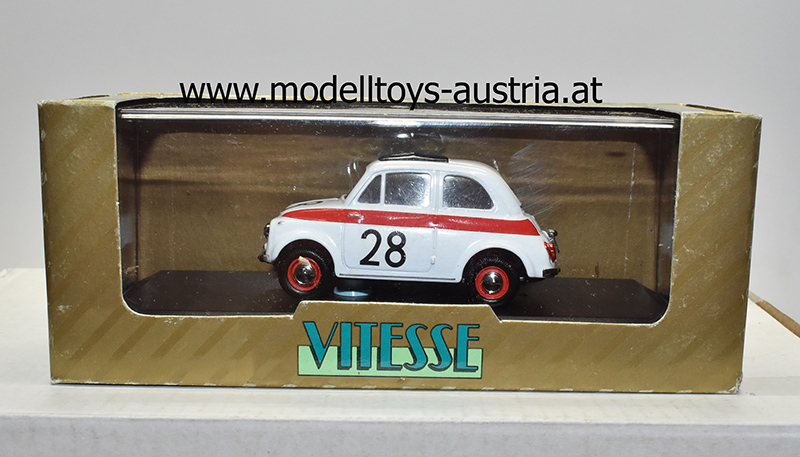 Fiat 500 Sport 12 Stunden von HOCKENHEIM 1958 1:43 LIMITIERT