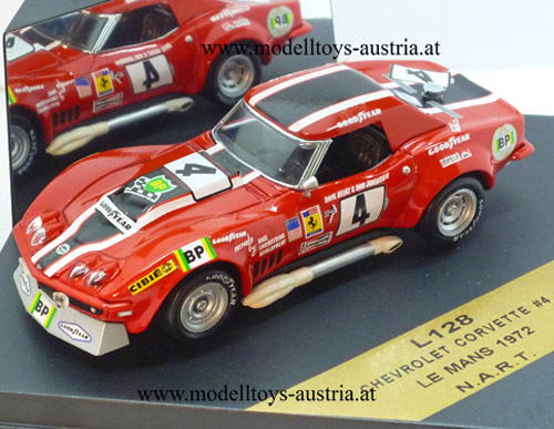 Chevrolet Corvette C3 Stingray 1972 Le Mans HEINZ / JOHNSON 1:43