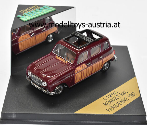 Renault 4 R4L Parisienne 1967 rot 1:43 Vitesse