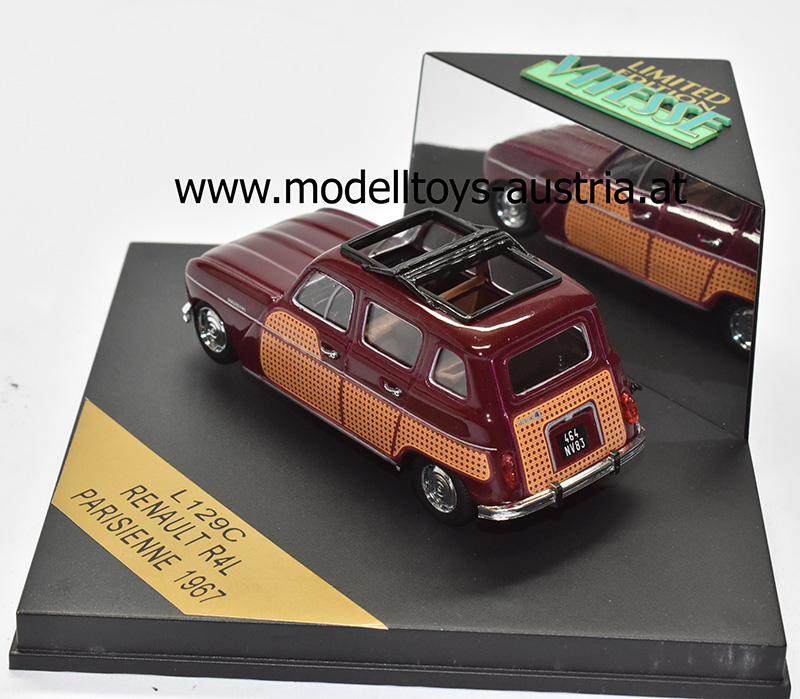 Renault 4 R4L Parisienne 1967 rot 1:43 Vitesse