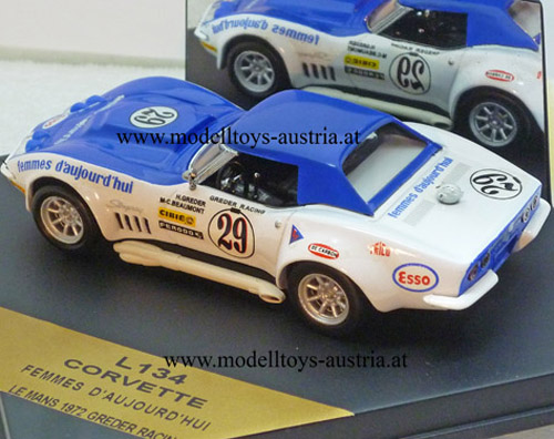 Chevrolet Corvette C3 Stingray 1972 Le Mans GREDER BEAUMONT 1:43