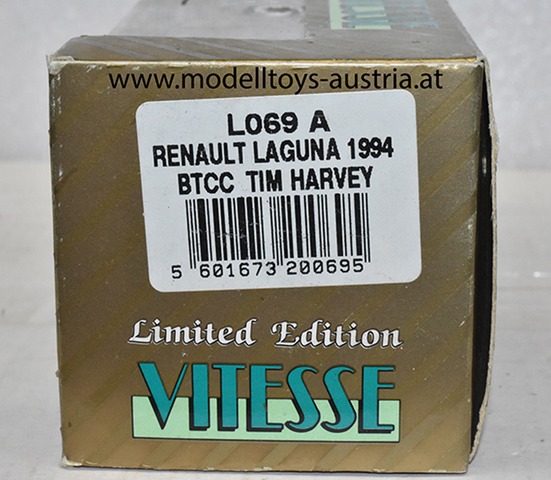 Renault Laguna 1994 BTCC Tim HARVEY 1:43