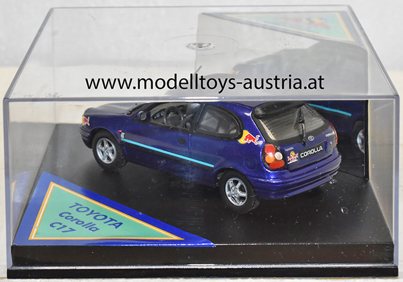 Toyota Corolla E11 Hatchback 1998 C17 Red Bull Sauber Petronas Lilablau metallik 1:43 Sondermodell