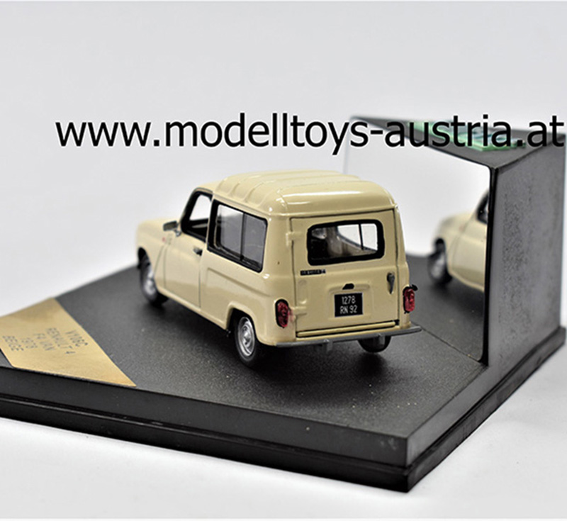 Renault 4 R4 F4 VAN 1978 beige 1:43 Vitesse