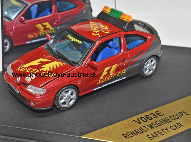 Renault Megane Coupe 1996 FORMEL 1 SAFETY CAR Portugal GP 1:43