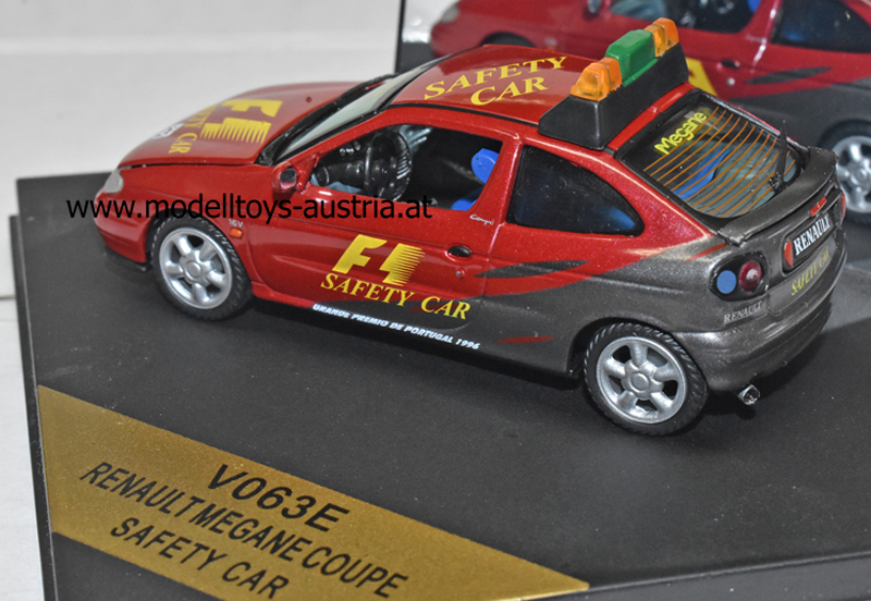 Renault Megane Coupe 1996 FORMEL 1 SAFETY CAR Portugal GP 1:43