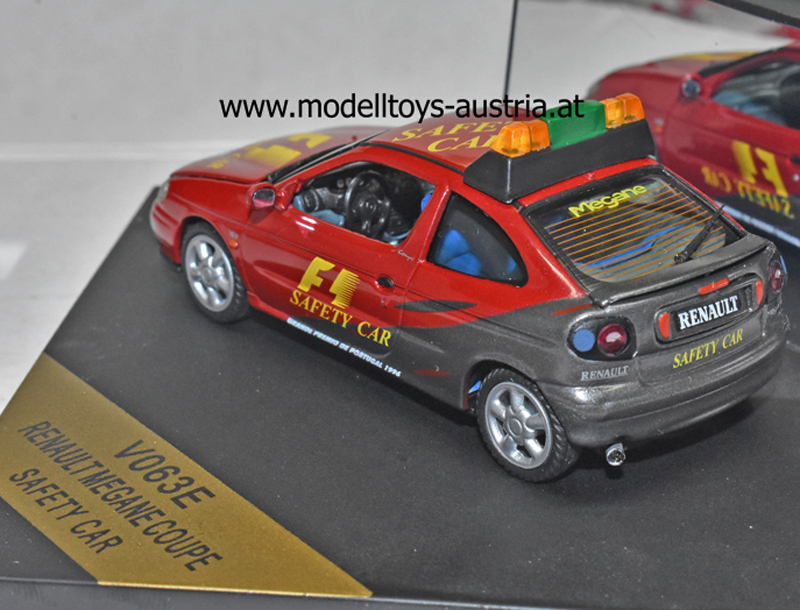 Renault Megane Coupe 1996 FORMEL 1 SAFETY CAR Portugal GP 1:43