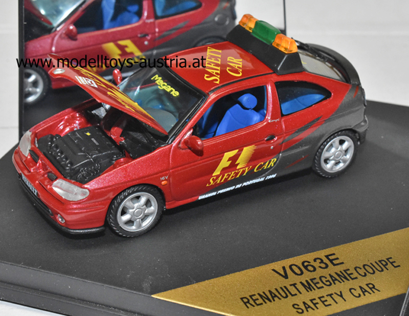 Renault Megane Coupe 1996 FORMEL 1 SAFETY CAR Portugal GP 1:43