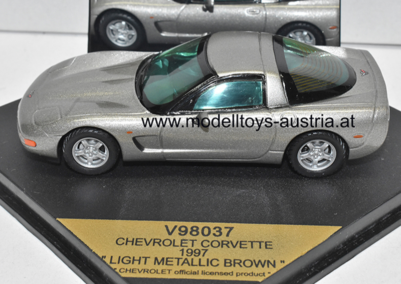 Chevrolet Corvette C5 Coupe 1997 silber metallik 1:43