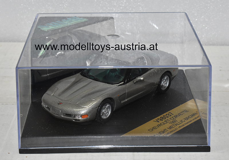 Chevrolet Corvette C5 Coupe 1997 silber metallik 1:43