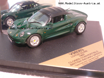 Lotus Elise MKI 1997 Soft Top grün 1:43