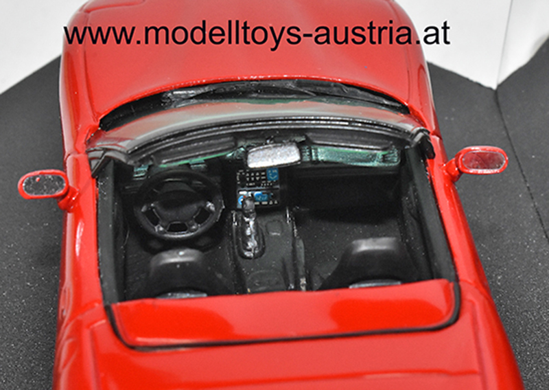 Chevrolet Corvette C5 Cabrio 1998 rot 1:43