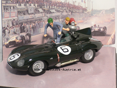 Jaguar D Typ 1955 Le Mans Sieger Mike HAWTHORN / Ivor BUEB 1:43
