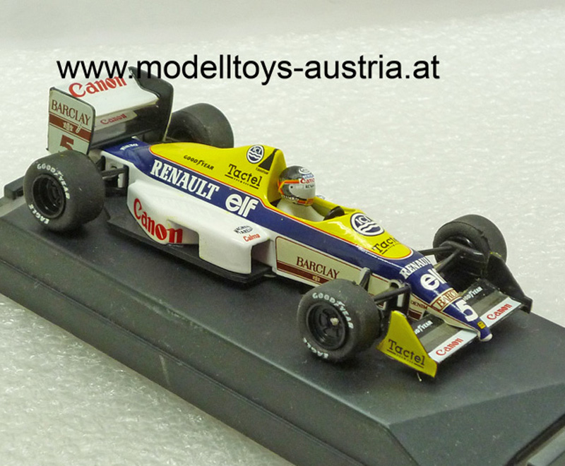 Williams FW12C Renault 1989 Thierrry BOUTSEN 1:43