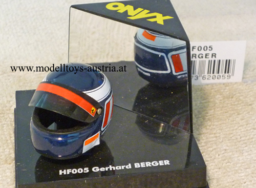 Helm Bieffe Gerhard BERGER Ferrari 1:12